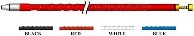 Alt view image 3 of 9 - FIRESTIK FS2B Firestik 2' (61cm) Firestik II Heavy Duty-Antenna 5/8 Wave (Black)