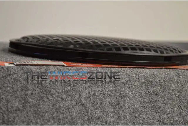 Alt view image 10 of 12 - 12" Steel Speaker/Subwoofer Woofer Waffle Mesh Grille w/ Clips & Screws (pair)