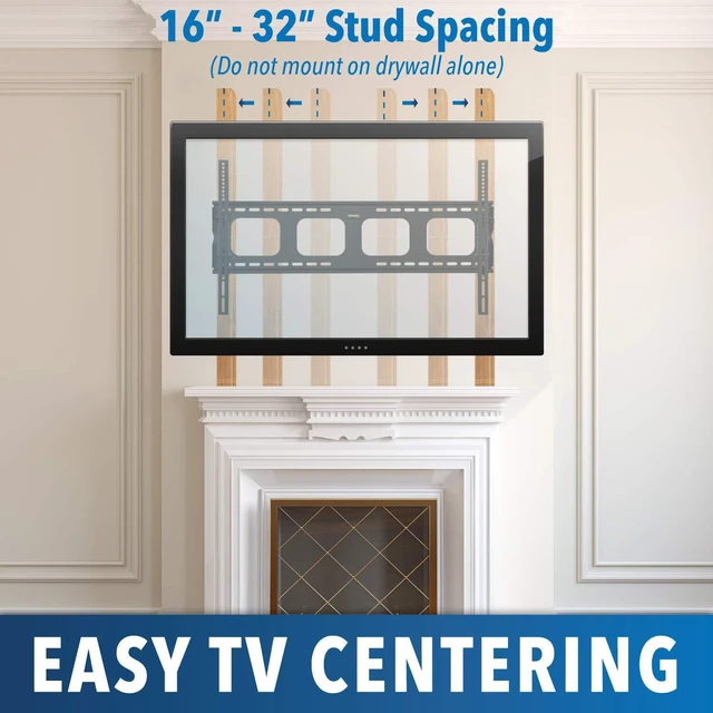 Alt view image 17 of 20 - Mount-It! Tilting TV Mount | Fits 40"-80" TVs | Max VESA 850x450