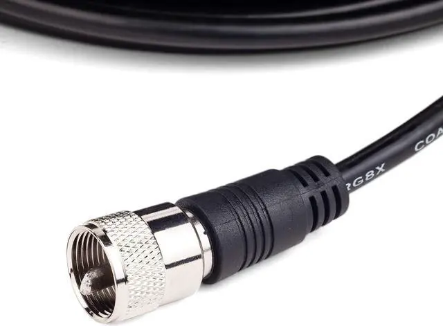 Alt view image 8 of 10 - steren 205700 100feet uhfuhf minirg8x patch cable, black