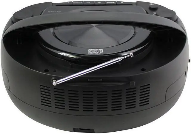 Alt view image 6 of 7 - MAGNAVOX PTMV6972 CD Boombox with Digital PLL AM/FM Stereo Radio and Bluetooth MD6972