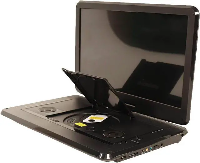 Alt view image 13 of 20 - Osram - SDVD1566 - SYLVANIA(R) SDVD1566 15.6 Swivel Screen Portable DVD & Media Player