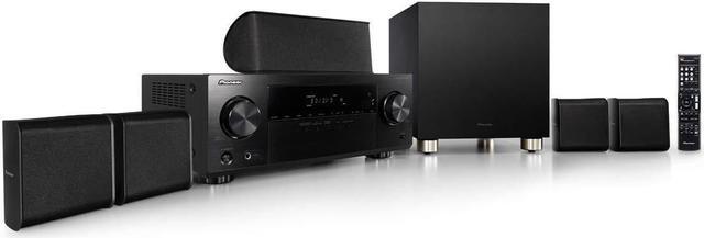 Alt view image 4 of 6 - Pioneer HTP-074 5.1 Channel Home Theater Package, Black Speaker Set Receiver