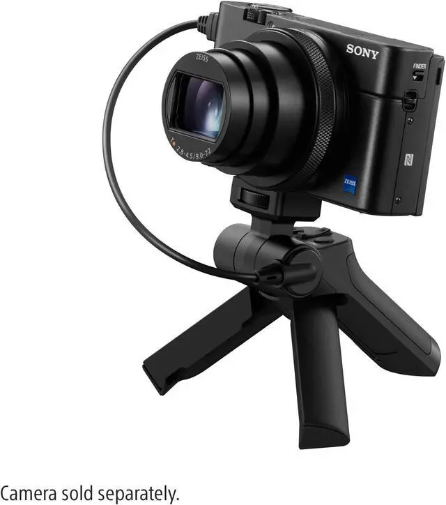 Alt view image 15 of 20 - Sony Vct Camera Grip, Vlogging Black (VCTSGR1)