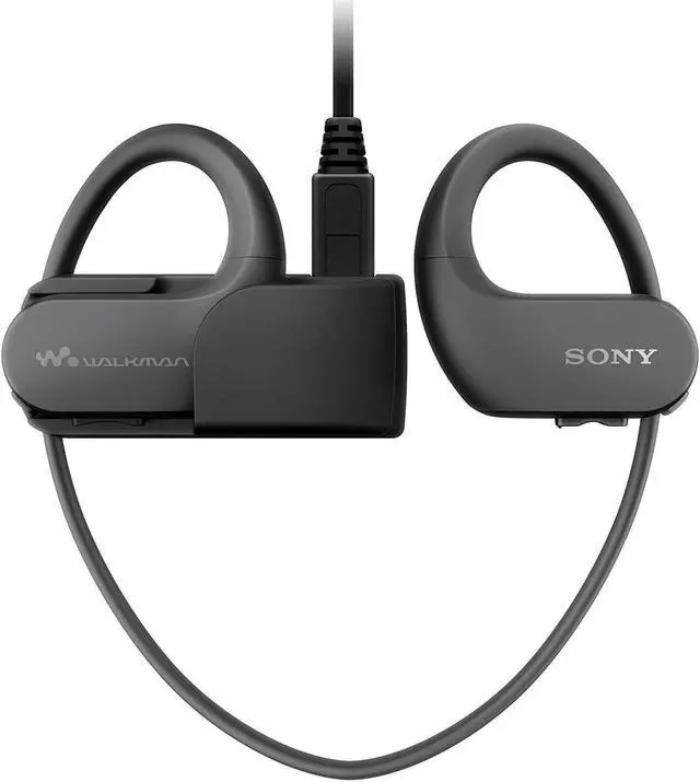 Alt view image 14 of 20 - Sony NWWS413BM 4GB Sports Wearable MP3 Player (Black)