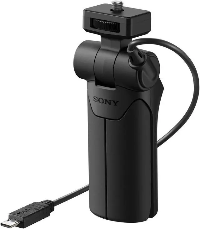 Alt view image 13 of 20 - Sony Vct Camera Grip, Vlogging Black (VCTSGR1)