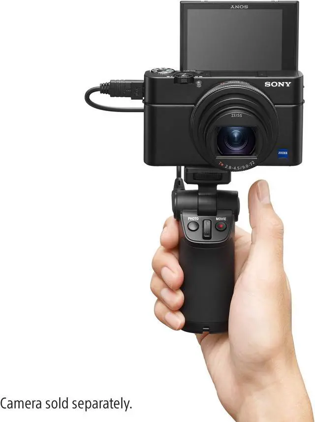 Alt view image 18 of 20 - Sony Vct Camera Grip, Vlogging Black (VCTSGR1)