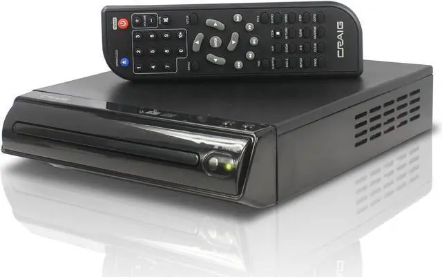 Alt view image 10 of 14 - Craig Electronics CVD512a Compact DVD/JPEG/CD-R/CD-RW/CD Player with Remote Control