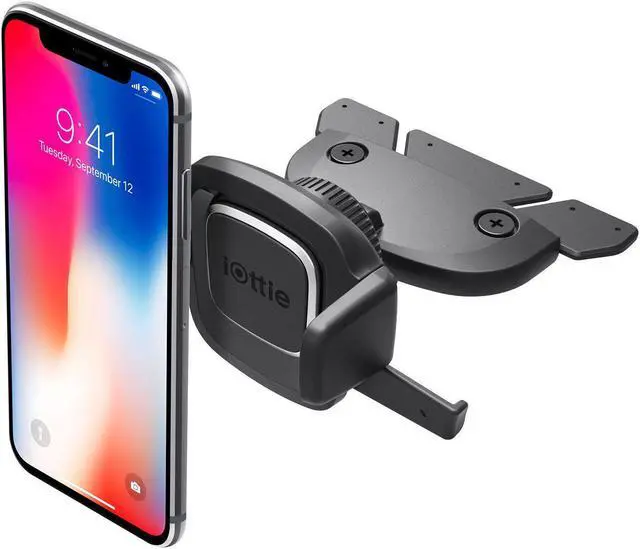 Alt view image 6 of 19 - iOttie Easy One Touch 4 CD Slot Mount Universal Black Car Holders And Mounts