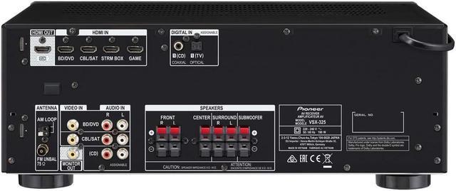 Alt view image 5 of 6 - Pioneer HTP-074 5.1 Channel Home Theater Package, Black Speaker Set Receiver