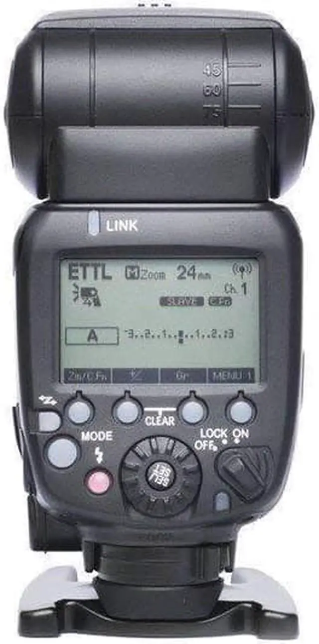Alt view image 3 of 10 - yongnuo updated yn600ex-rt ii flash speedlite for canon's 600ex-rt/st-e3-rt wireless signal camera, master,usb firmware upgrade