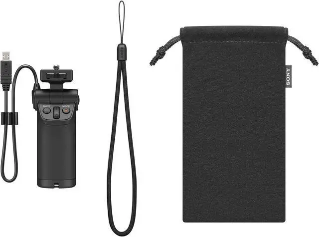 Alt view image 19 of 20 - Sony Vct Camera Grip, Vlogging Black (VCTSGR1)