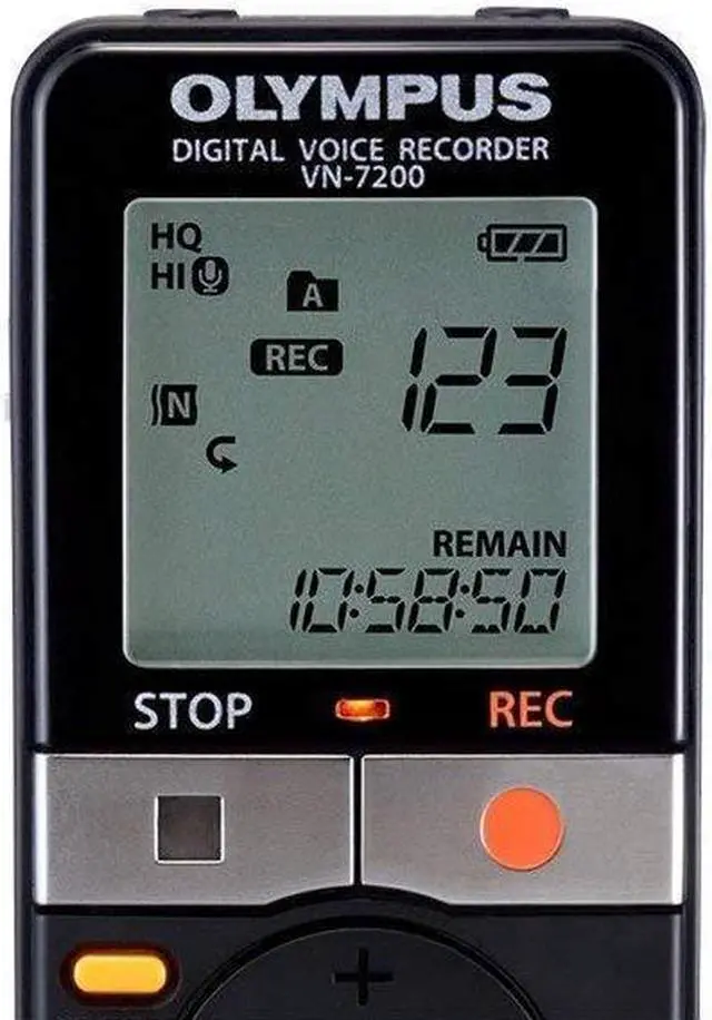 Alt view image 6 of 8 - Olympus VN_7200 Digital Voice Recorder _V404130BU000_