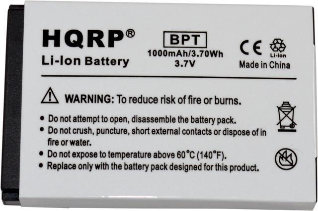 Alt view image 4 of 7 - HQRP Battery for Creative BA20203R79902 Nomad / MuVo2 / NOMAD Jukebox / Jukebox Zen Xtra / Jukebox Zen NX / MuVo MP3 Player + Screen Protector