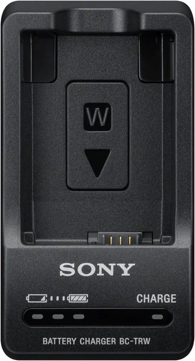 Alt view image 15 of 20 - Sony BC-TRW Compact 100/240V Quick Charger for  NP-FW50 Battery #BCTRW