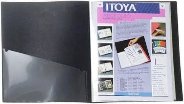 Alt view image 4 of 9 - Itoya IA12836 8.5 in. x 11 in. Art Profolio The Original Presentation Books 36 Page
