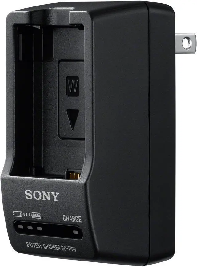 Alt view image 16 of 20 - Sony BC-TRW Compact 100/240V Quick Charger for  NP-FW50 Battery #BCTRW
