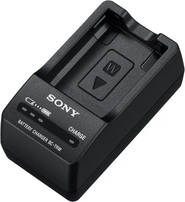 Alt view image 18 of 20 - Sony BC-TRW Compact 100/240V Quick Charger for  NP-FW50 Battery #BCTRW