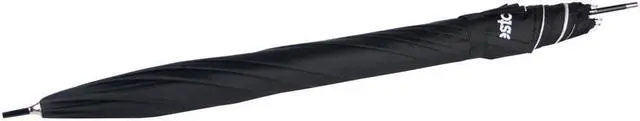 Alt view image 6 of 20 - Westcott 32in. White Satin Umbrella With Removable Black Cover