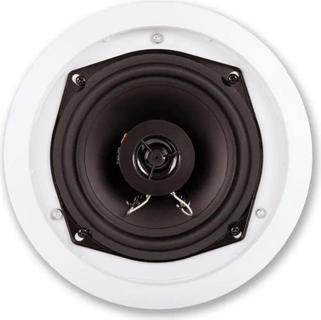 Alt view image 2 of 8 - Acoustic Audio R191 In Ceiling / In Wall 5 Speaker Set 2 Way Home Theater Flush Mount
