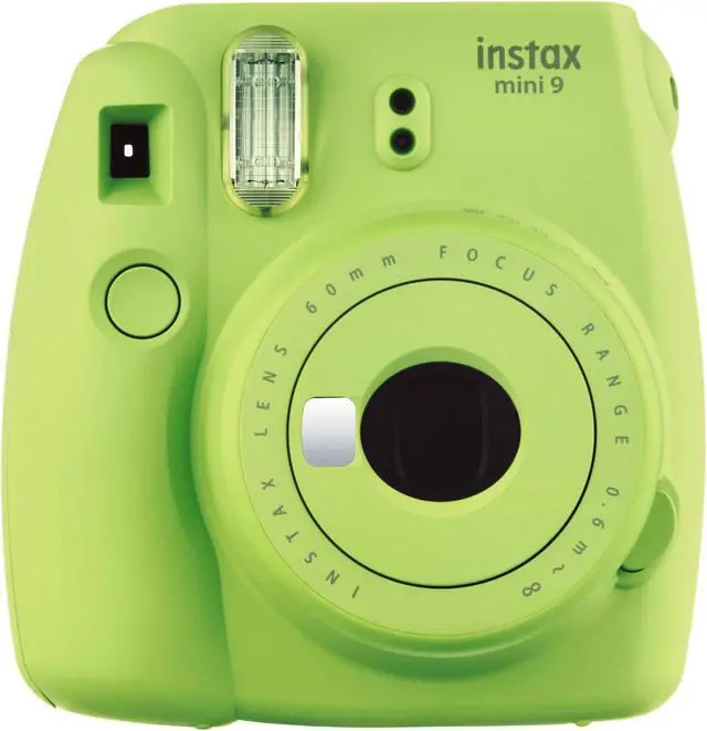 Alt view image 6 of 15 - Fujifilm Instax Mini 9 Instant Camera - Lime Green