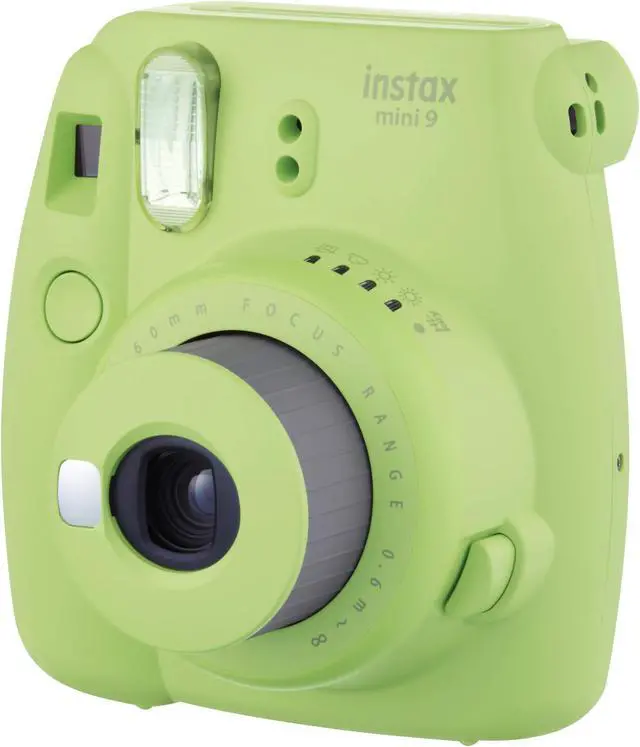 Alt view image 8 of 15 - Fujifilm Instax Mini 9 Instant Camera - Lime Green