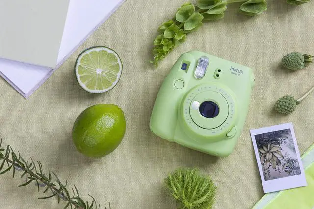 Alt view image 11 of 15 - Fujifilm Instax Mini 9 Instant Camera - Lime Green