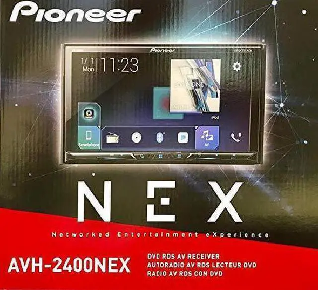 Alt view image 8 of 13 - Pioneer AVH-2400NEX 7" Multimedia DVD Apple CarPlay Receiver with Built-in Bluetooth and AppRadio Mode+