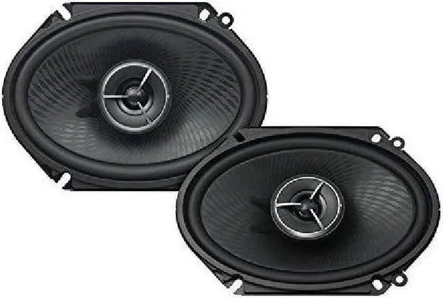Alt view image 2 of 10 - Kenwood eXcelon KFCX683C 6 inch X 8 inch 2-Way Car Speaker Pair