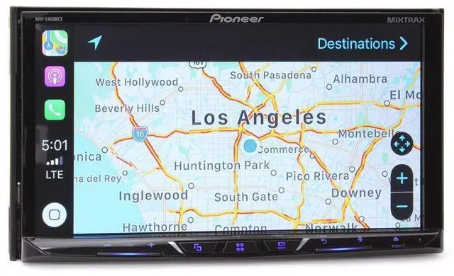 Alt view image 12 of 13 - Pioneer AVH-2400NEX 7" Multimedia DVD Apple CarPlay Receiver with Built-in Bluetooth and AppRadio Mode+