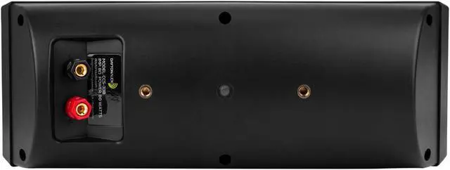 Alt view image 5 of 9 - Dayton Audio CCS-33B 3-Way Center Channel Speaker Black 300-674