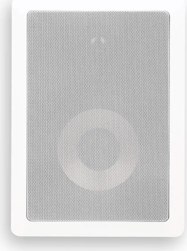 Alt view image 3 of 7 - Micca M-6S 6.5 Inch 2-Way in-Wall Speaker with Pivoting 1" Silk Dome Tweeter (Each, White) 6.5-Inch In-Wall