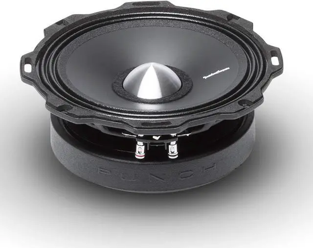 Alt view image 8 of 20 - Rockford Fosgate PPS4-6 6.5" 200W 4-Ohm Impedance Mid-Range Car Speaker (Single)