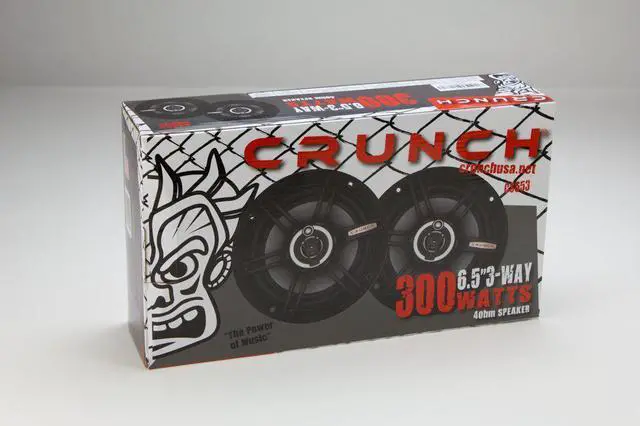 Alt view image 12 of 16 - Crunch CS693 CS Series Speakers (6" x 9", 3 Way, 400 Watts)