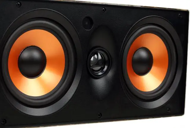 Alt view image 8 of 9 - micca m-cs center channel in-wall speaker with dual 5.25 inch woofers and pivoting 1" silk dome tweeter (each, white)