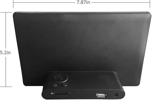 Alt view image 4 of 6 - Sungale DPF710 7" Digital Photo Frame with Ultra Slim Design