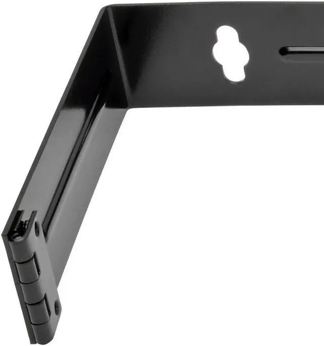 Alt view image 9 of 18 - Tripp Lite 1U Hinged Wall-Mount Patch Panel Mounting Bracket (N060-001)