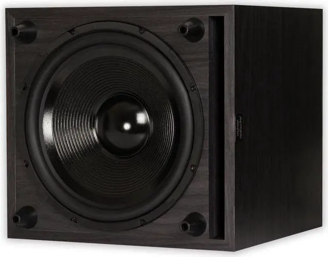 Alt view image 8 of 11 - Acoustic Audio PSW-12 500 Watt 12-Inch Down Firing Powered Subwoofer (Black)