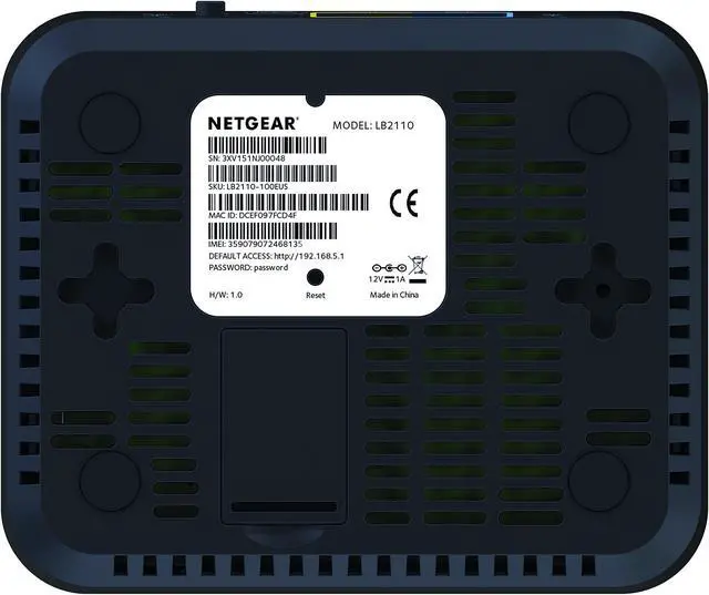 Alt view image 16 of 20 - NETGEAR LB2120-100NAS 4G LTE CellulrMod Connect w3G