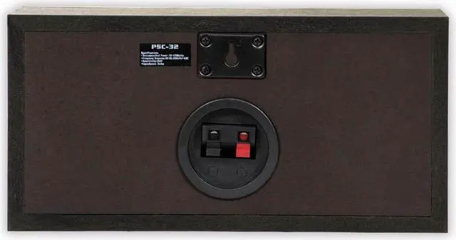 Alt view image 11 of 14 - Acoustic Audio PSC-32 Center Channel Speaker 125 Watt 2-Way Home Theater Audio