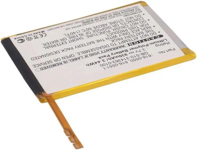 Alt view image 9 of 13 - 930mAh 616-0550, 616-0551 Battery Replacement for Apple iPod Touch 4 (4th Generation) A1367 8GB, 16GB, 32GB, 64GB with Installation Tools