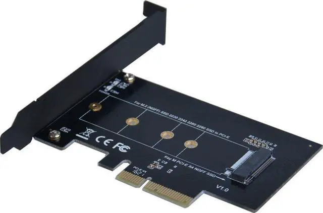 Alt view image 9 of 20 - ADDS ONE M.2 PCIE SSD (M KEY, NVME, AHCI) TO YOUR PCIE EQUIPPED DESKTOP COMPUTER