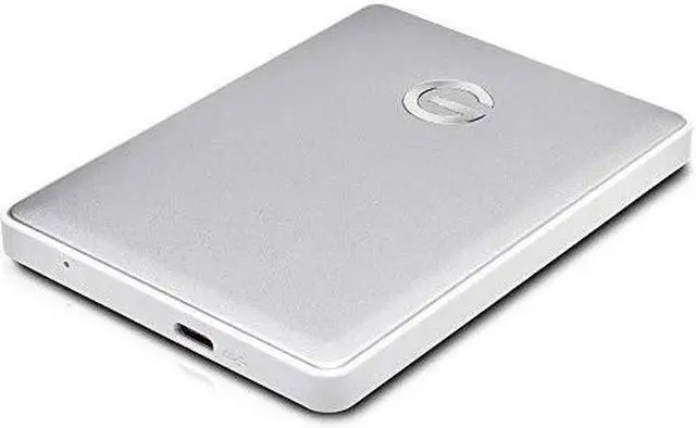 Alt view image 18 of 20 - G-Technology 2TB G-DRIVE mobile USB-C Portable External Hard Drive, USB 3.1 Gen 1, Silver (0G10339)