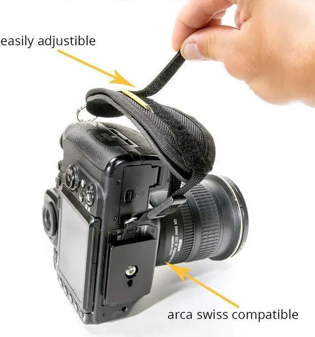 Alt view image 7 of 18 - Cotton Carrier DSLR Camera Hand Strap With Arca Swiss Compatible Mini Plate