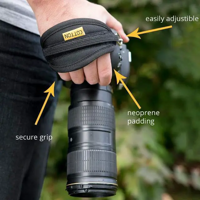 Alt view image 11 of 18 - Cotton Carrier DSLR Camera Hand Strap With Arca Swiss Compatible Mini Plate