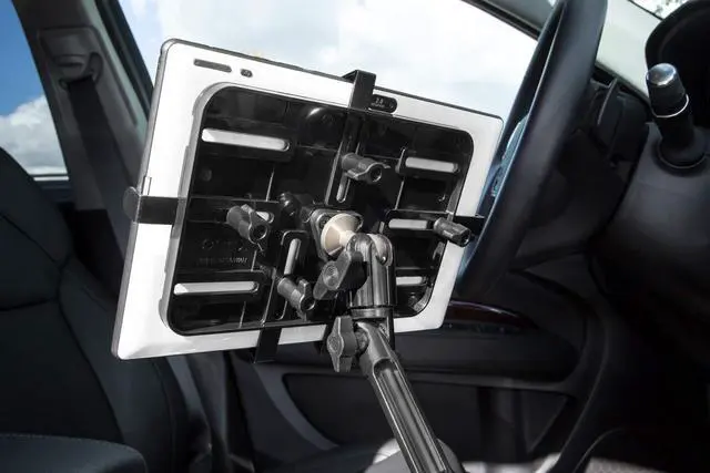 Alt view image 15 of 20 - Mount-It! Car Cup Holder Ipad Tablet Stand | 11" Max Screen Size