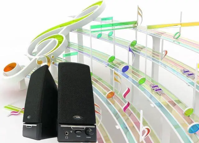 Alt view image 17 of 19 - Cyber Acoustics CA-2014 multimedia desktop computer speakers - NEW