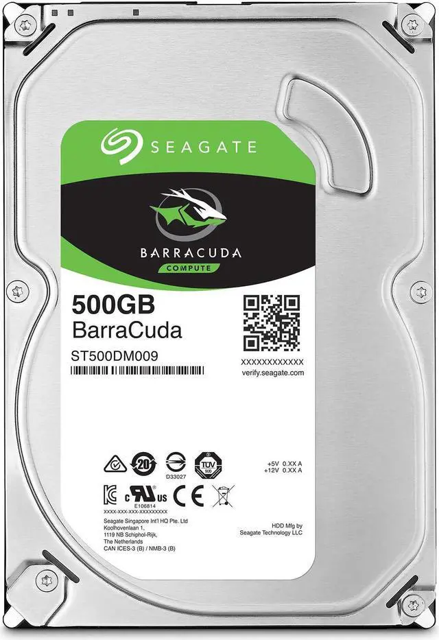 Alt view image 10 of 20 - Seagate BarraCuda ST500DM009-25PK 500GB 7200 RPM 16MB Cache SATA 6.0Gb/s 3.5" Hard Drive, 25-Pack