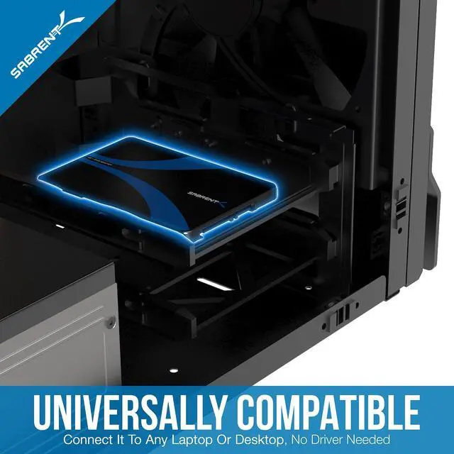 Alt view image 6 of 7 - SABRENT M.2 SSD [SATA] to 2.5 Inch SATA III Aluminum Enclosure Adapter (EC-M2SA)