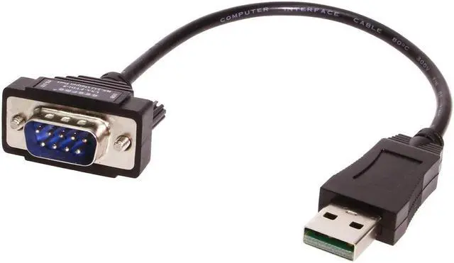Alt view image 6 of 13 - Gearmo Windows 7 64-bit Compatible USB to Serial Adapter RS232 DB9 Short 8 Inch Cable